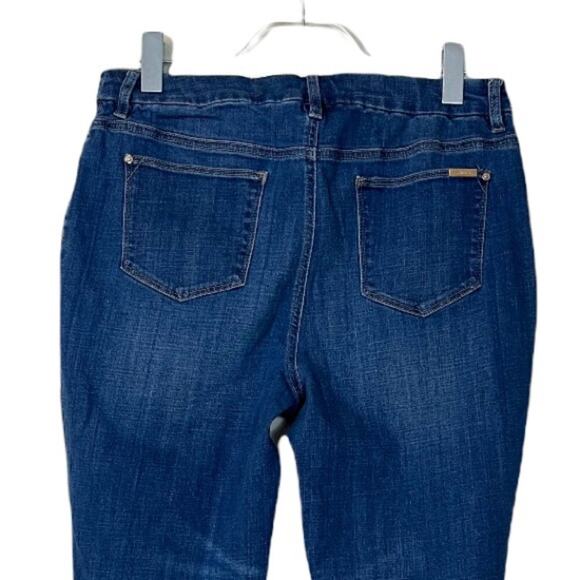 Chico’s Jeans Girlfriend Slim Leg High Rise Ankle Chico's Size 1.5 - Size 10 - Picture 4 of 7